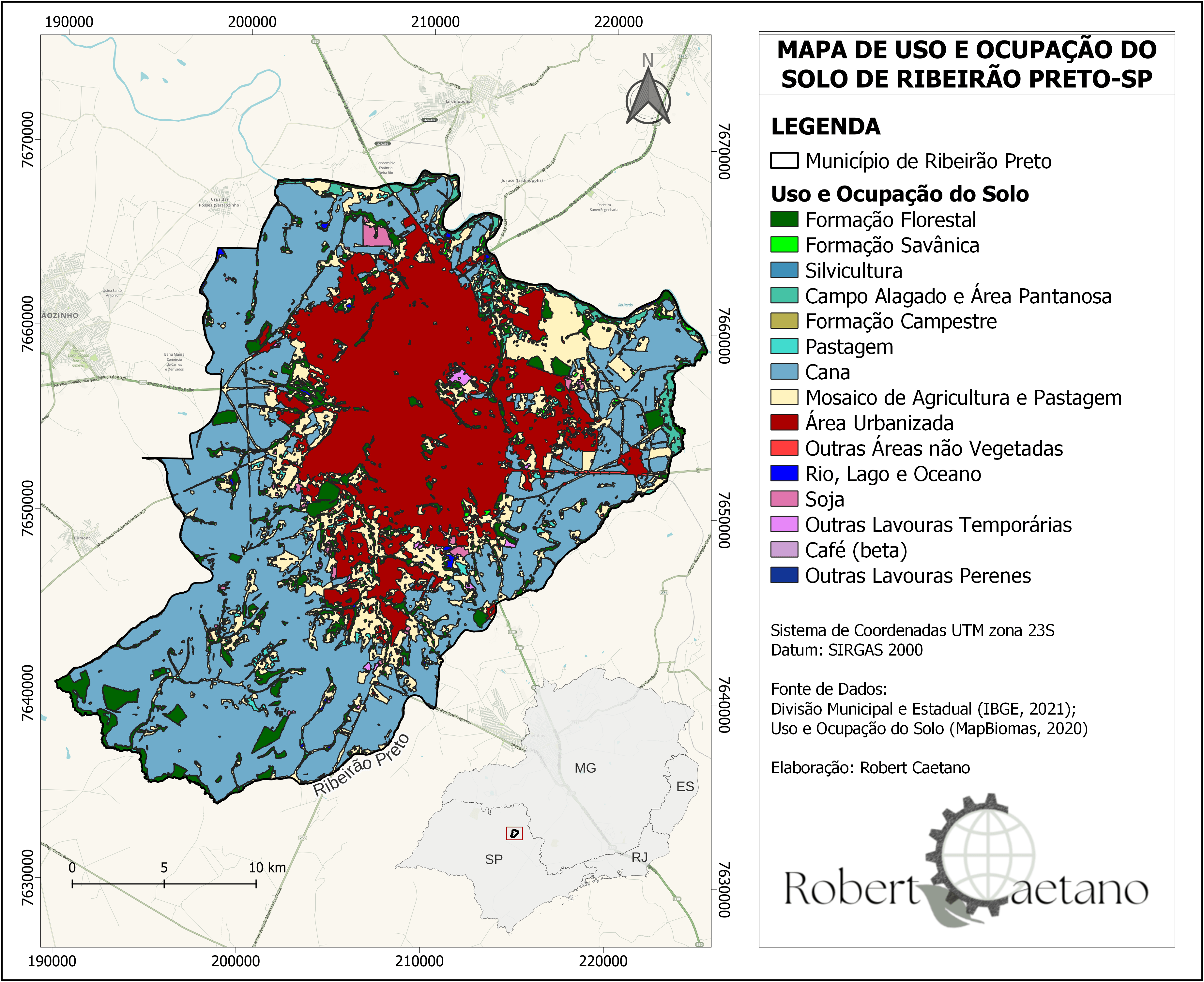 Mapa de Uso e Ocupação do Solo