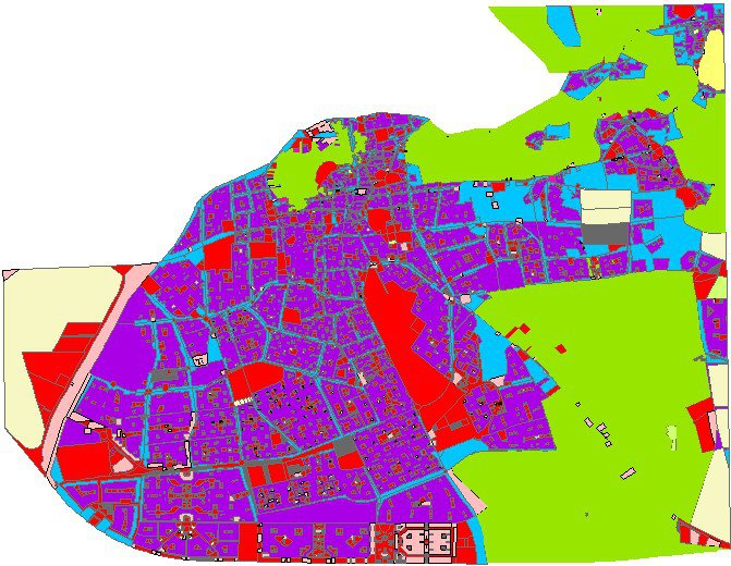 structural plans of the city of Al Hofuf