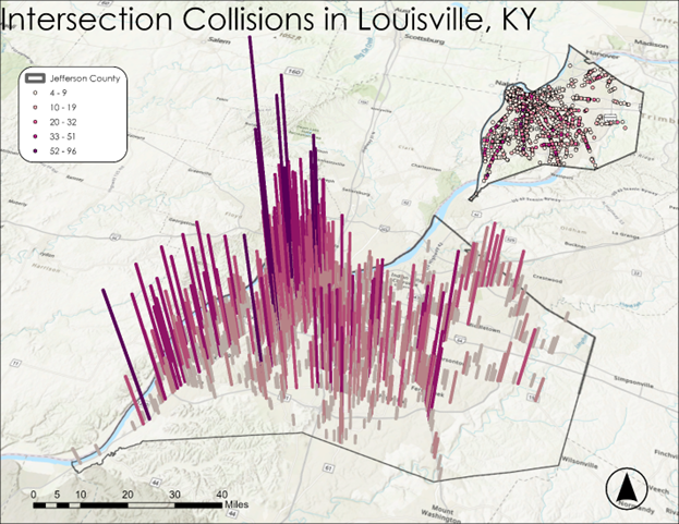 Intersection Collisions in Louisville