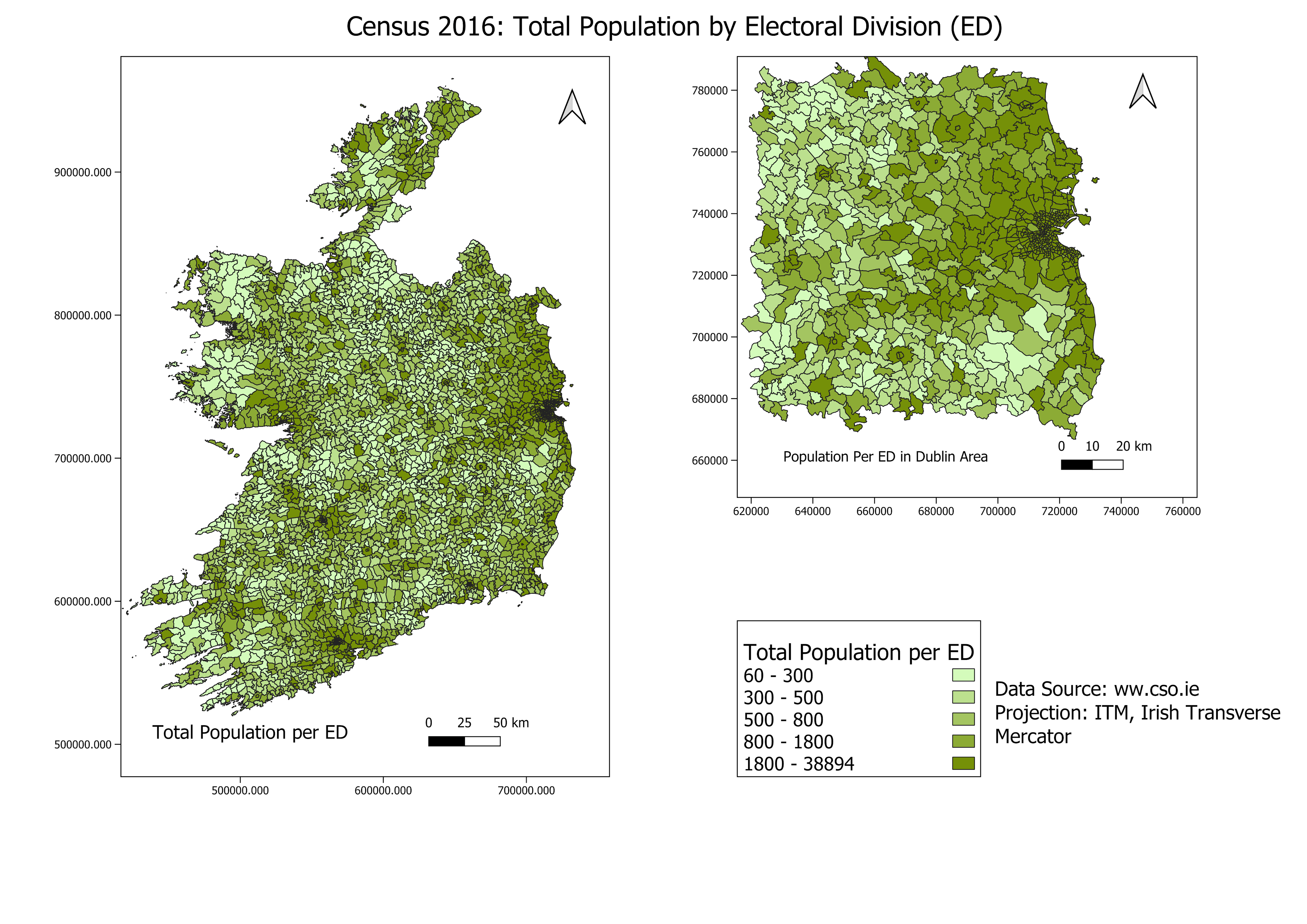 Total Population per Electoral Division