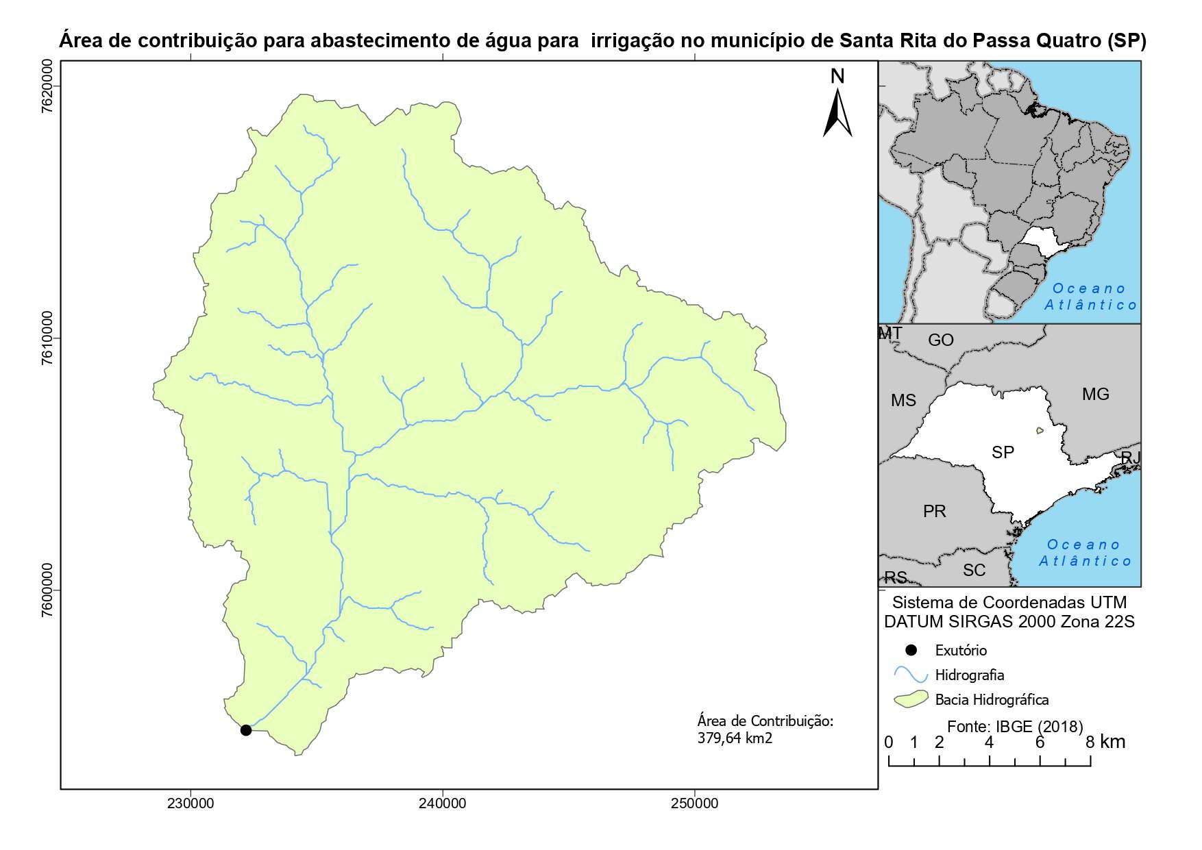 Irrigação em Sta Rita do Passa Quatro