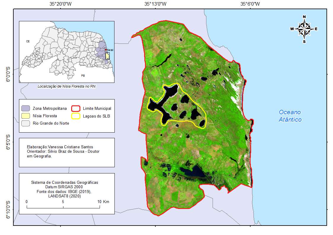 Mapa de localização SLB