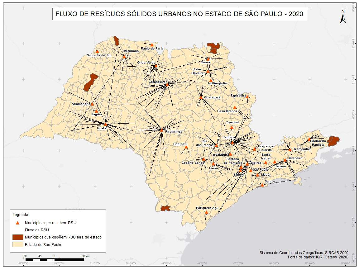 Fluxo de Resíduos Sólidos Urbanos