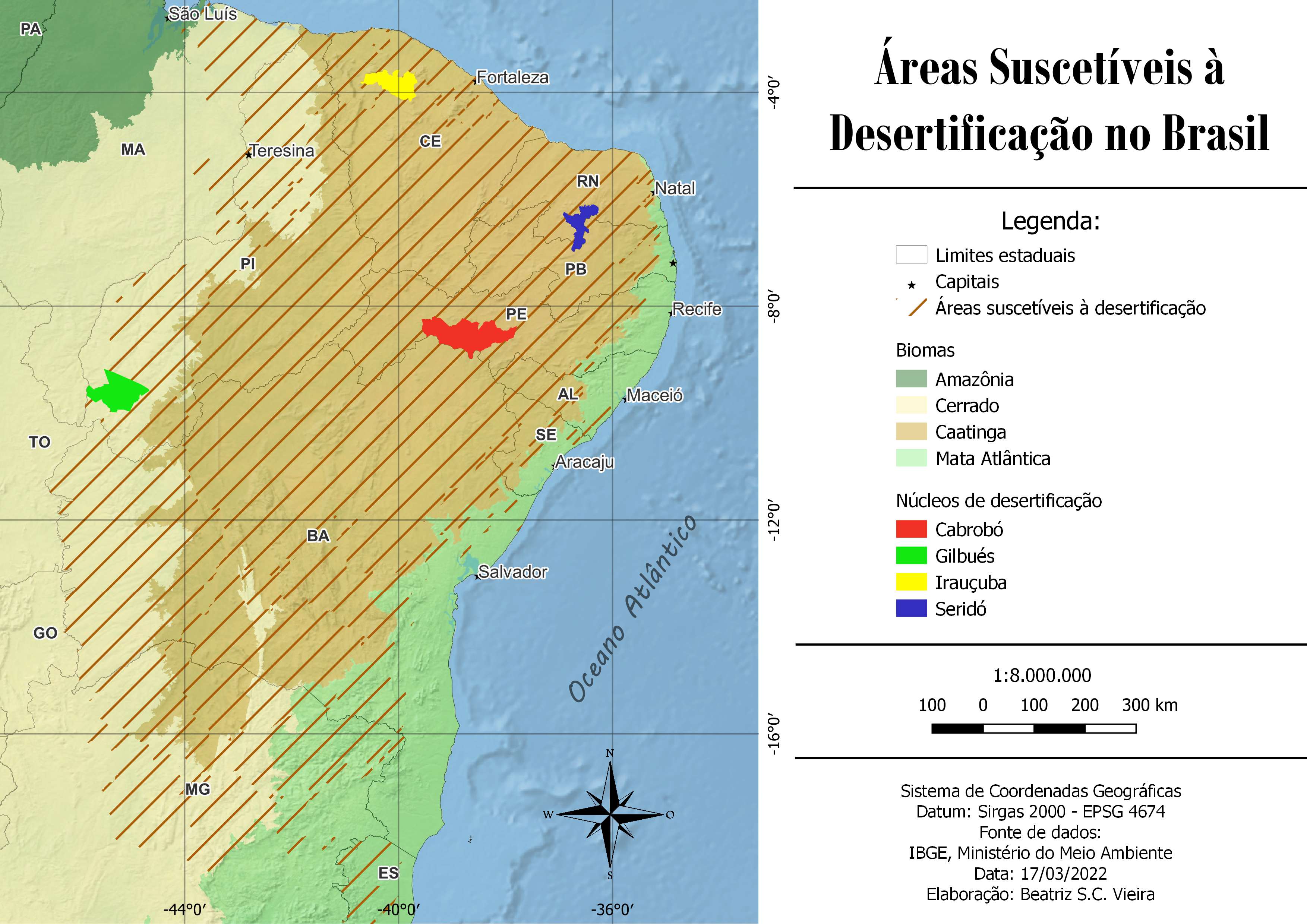 DESERTIFICAÇÃO NO BRASIL