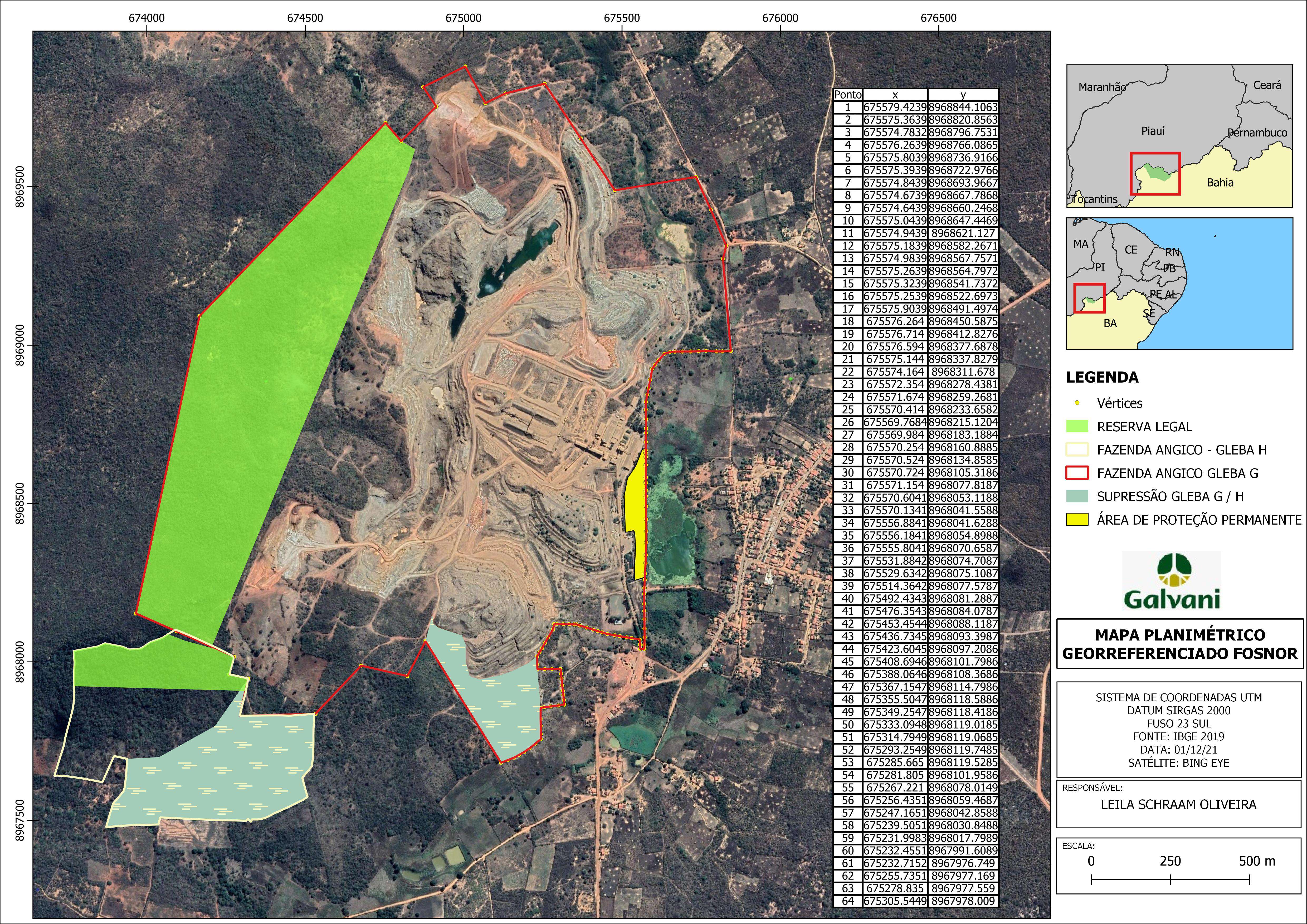 MAPA PARA LICENCIAMENTO