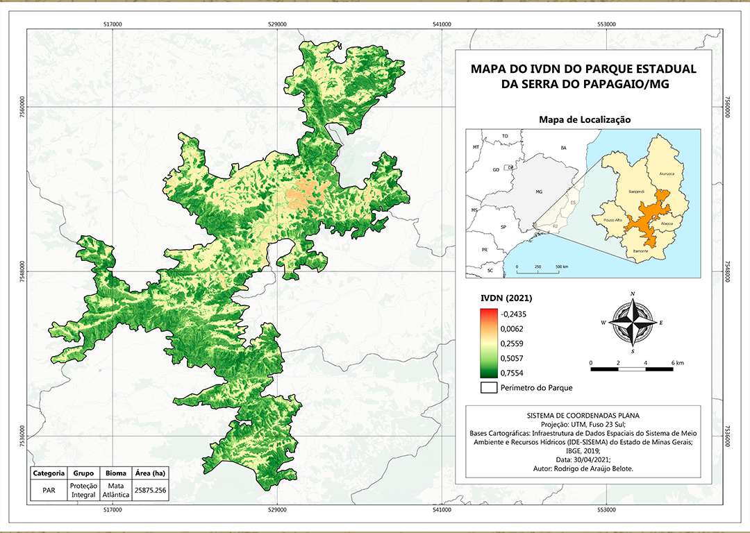 Mapa de NDVI