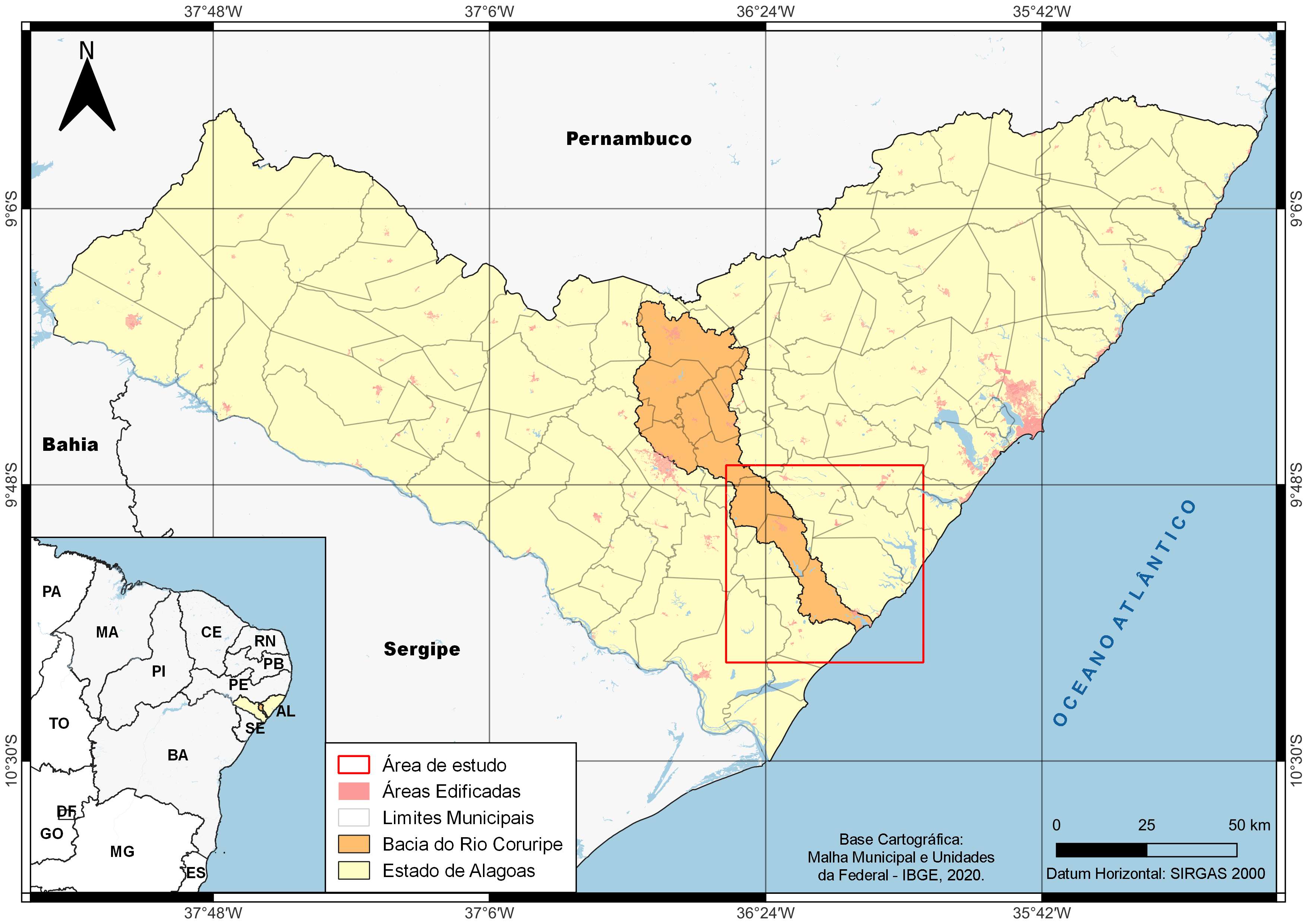 Mapa de localização