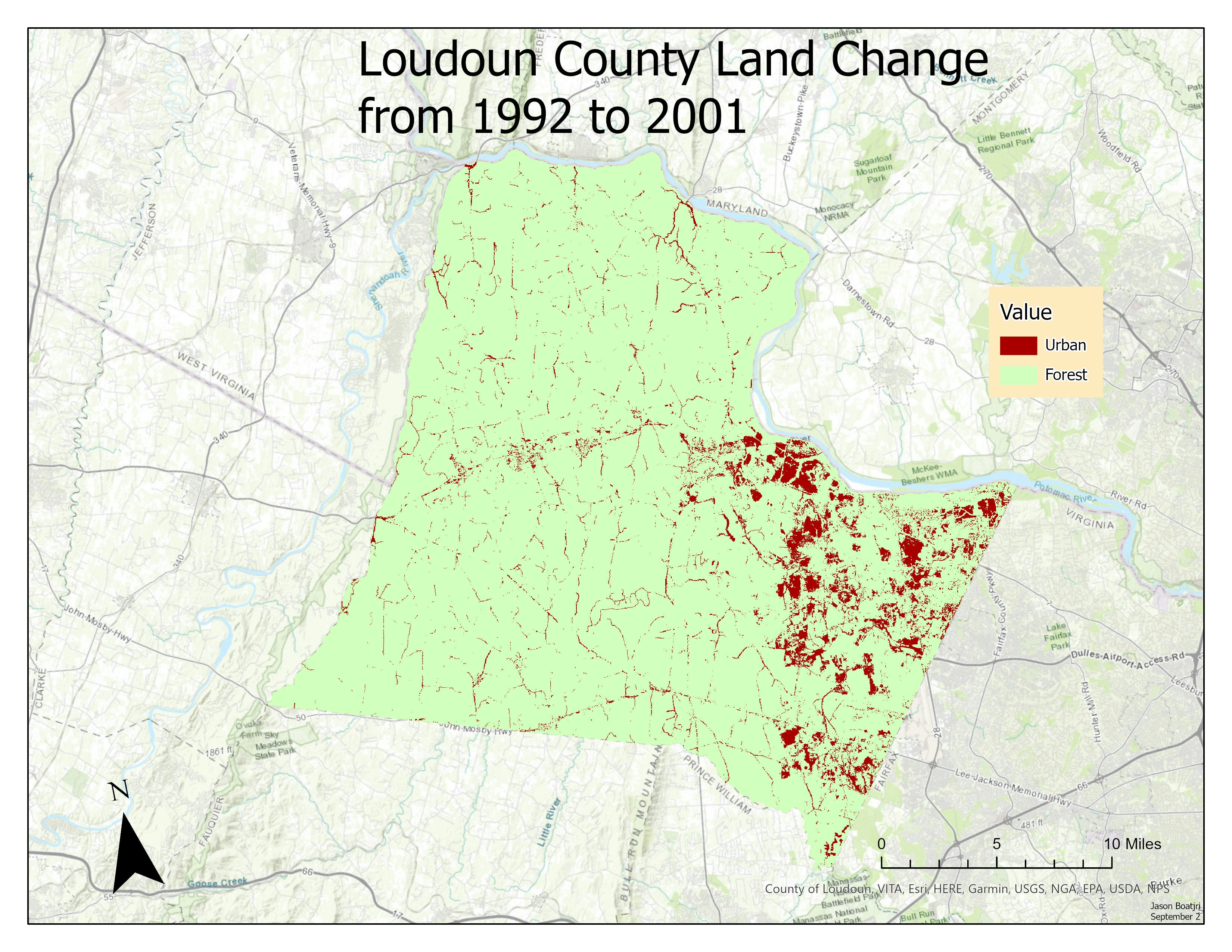 Land Change in Loudon County