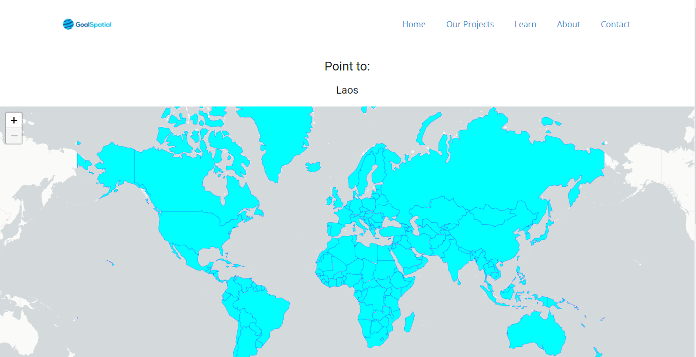 Locate Countries Game.