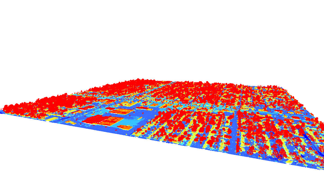 Lidar in ArcScene #30DayMapChallenge #Day11 #3D