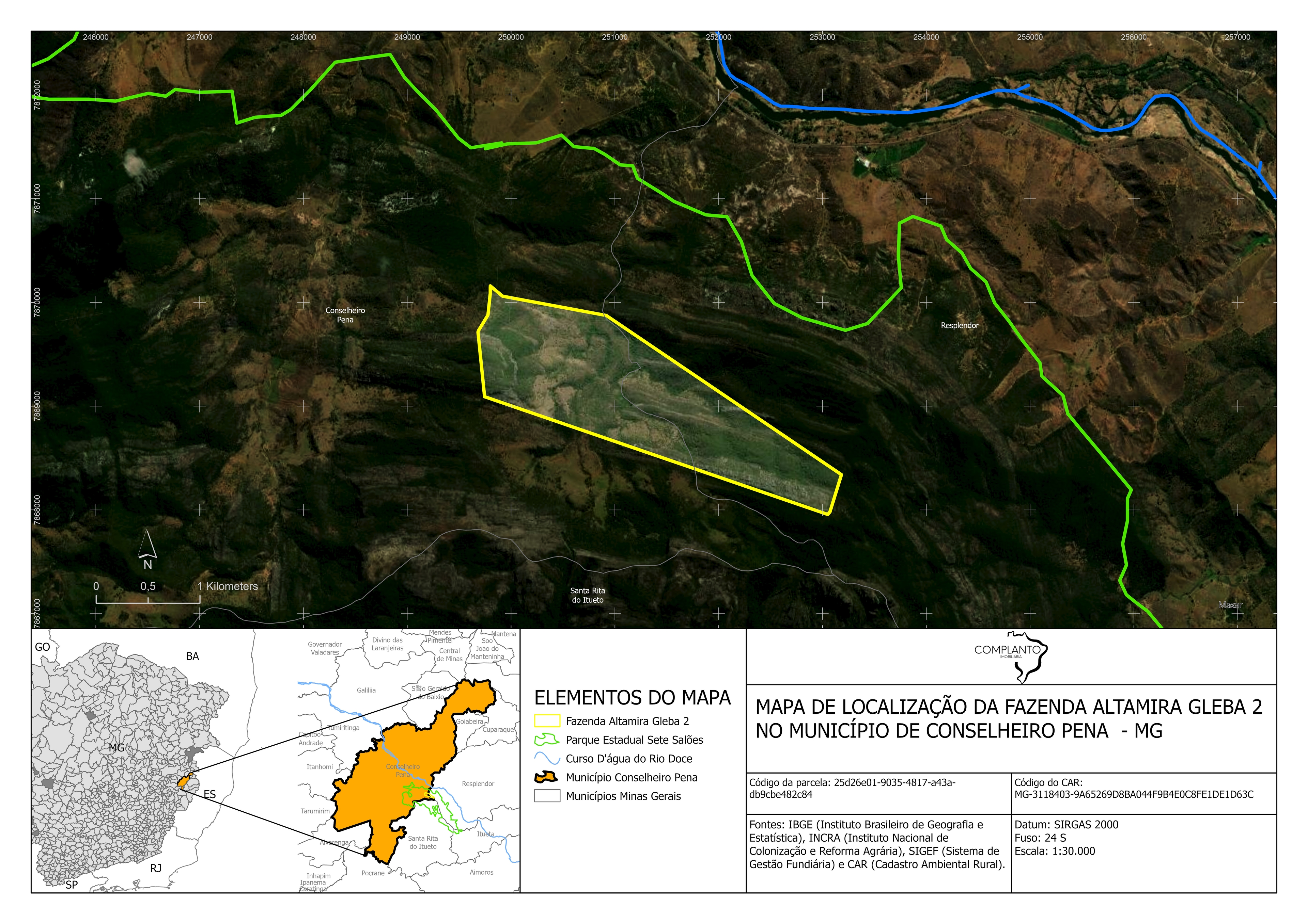Mapa de Imóveis