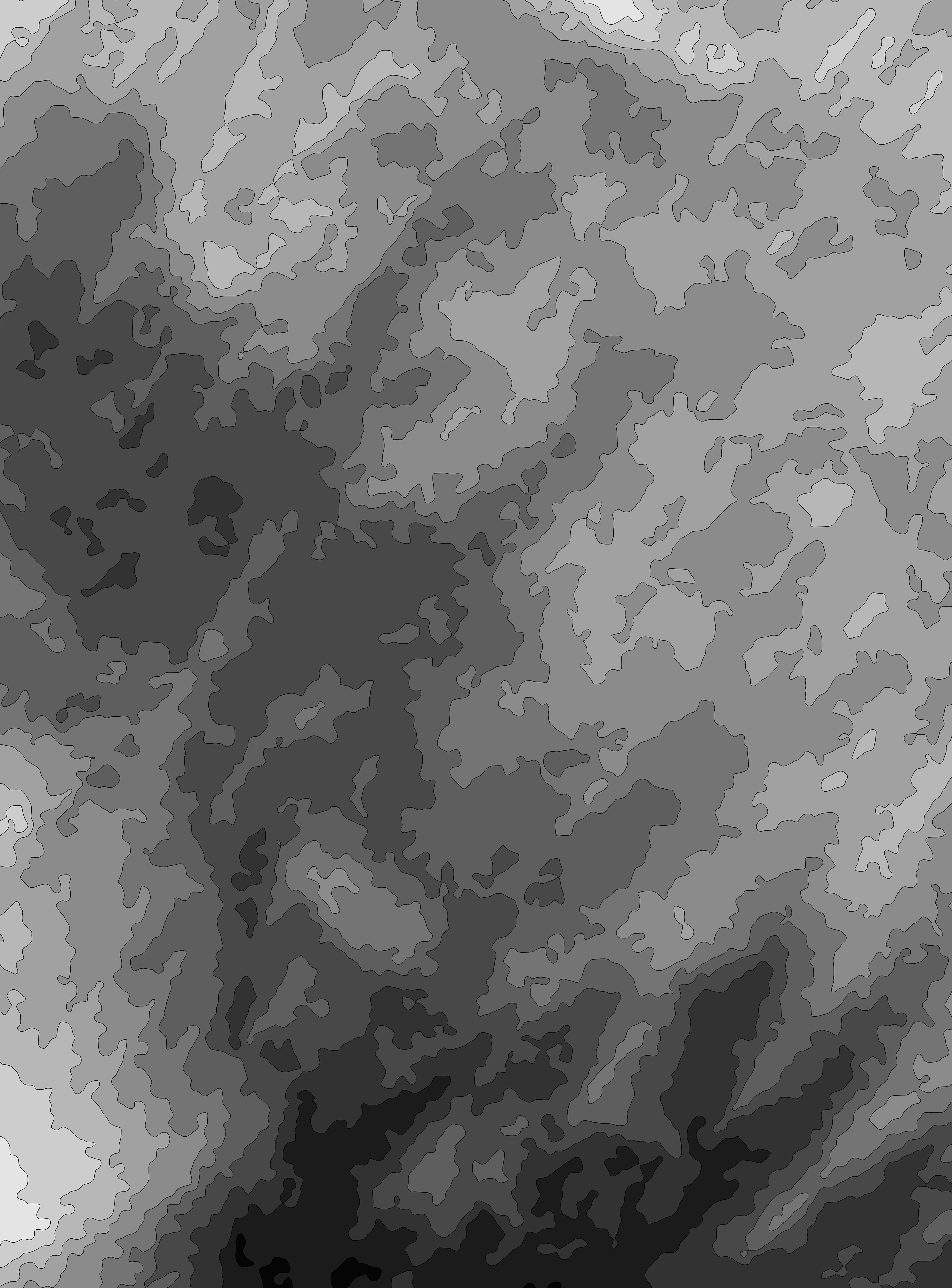 Fig 1. Preprocessed Map exported from QGIS