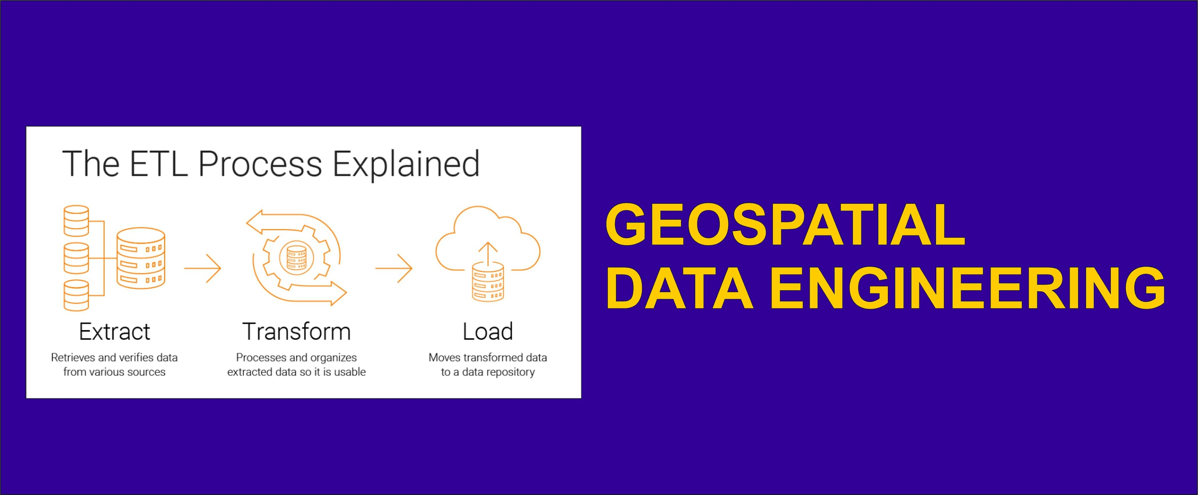 Geospatial data engineering 
