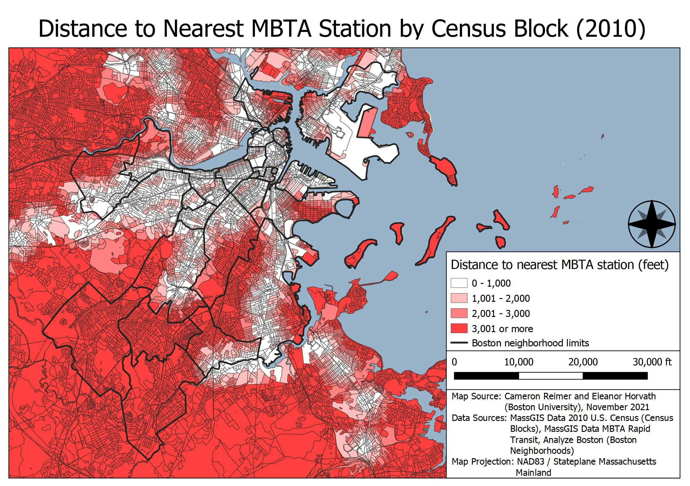 Race and Access to MBTA Stops