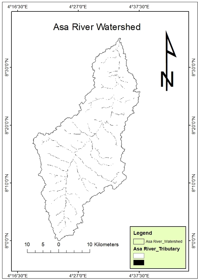 Topographical Map of Lagos Mainland | Spatialnode