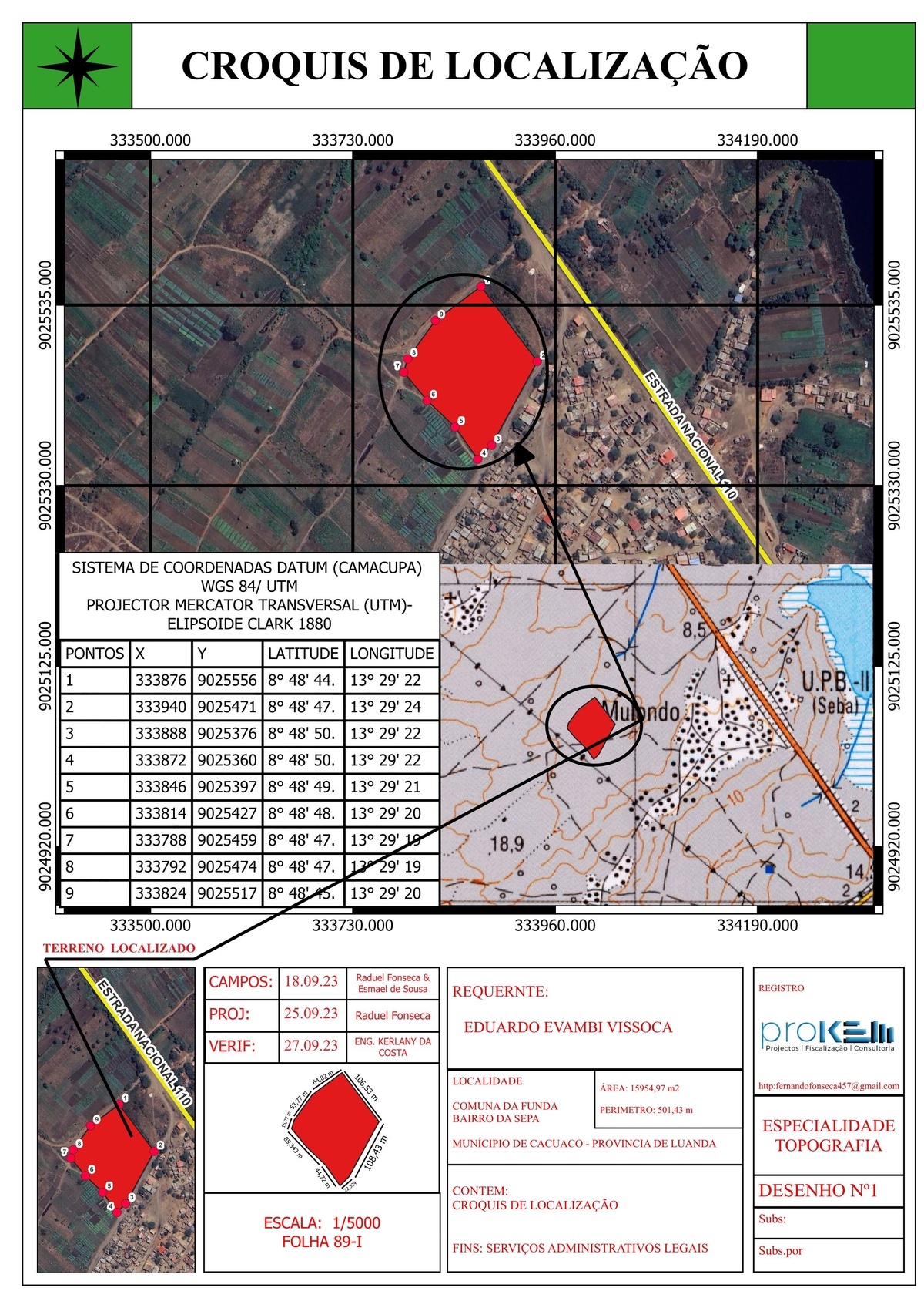 CROQUIS DE LOCALIZAÇÃO | Spatialnode