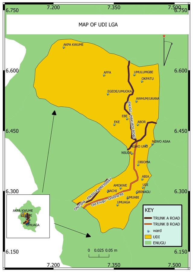 Map Of Kogi State Highlighting Lokoja Spatialnode map-of-kogi-state-highlighting-lokoja-spatialnode