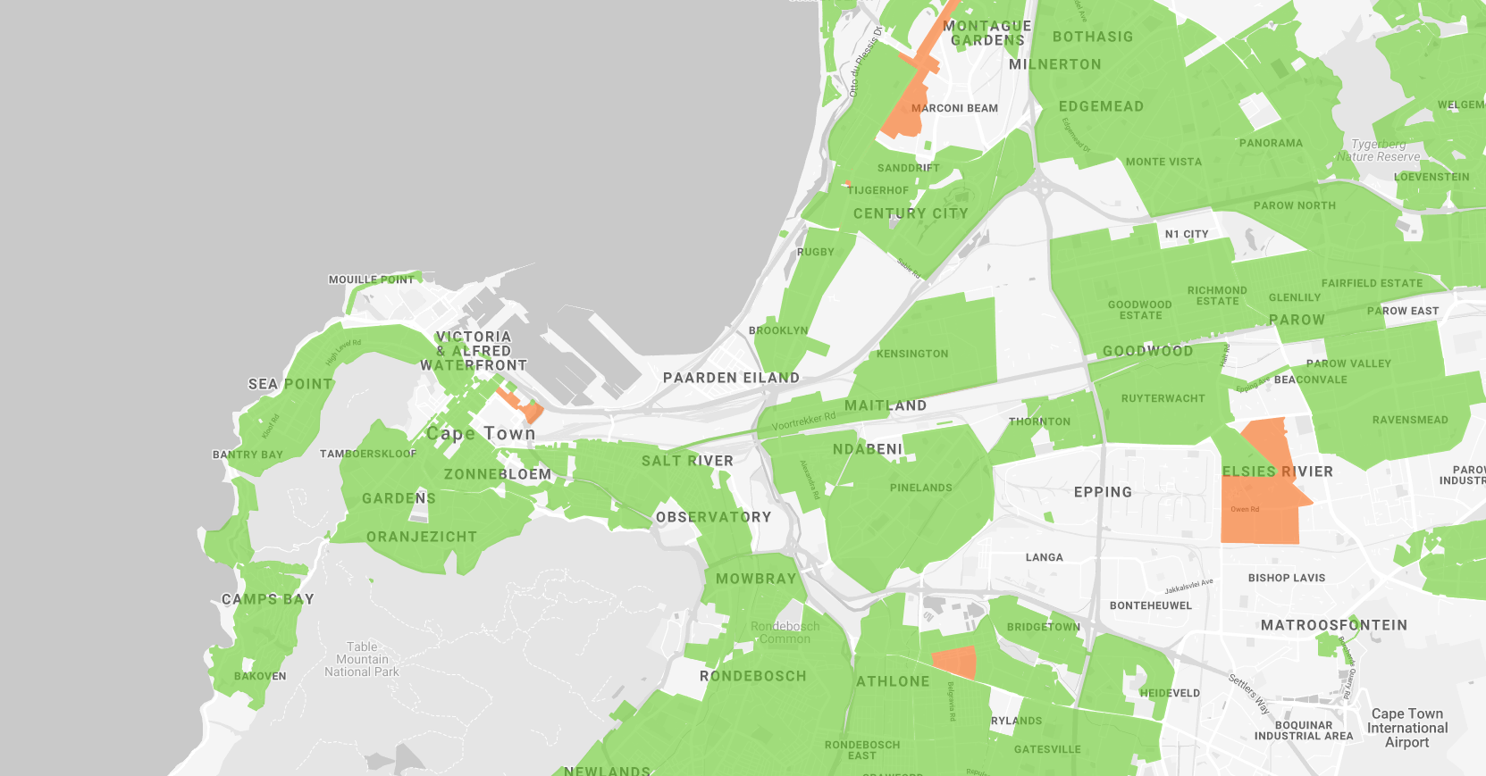 Network Coverage Map